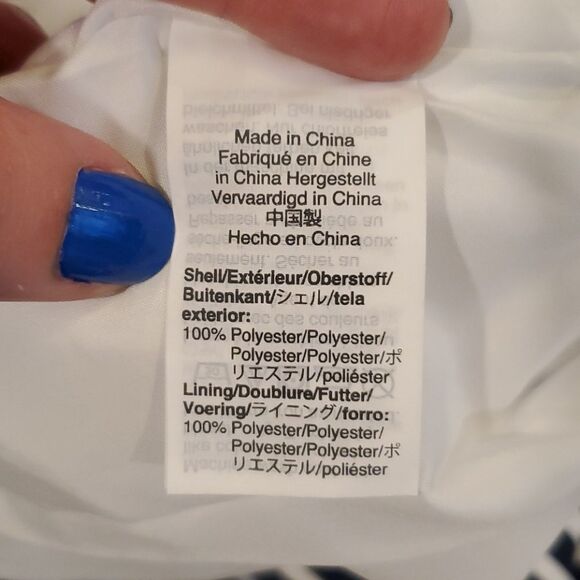 J.Crew Mercantile navy and white striped skirt - Picture 5 of 13